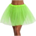 thumbnail image 2 of Augper Women's Classic Multi-layer Tulle Tutu Skirt Adult Pleated Gauze Short Skirt Adult Dancing Jogging Skirts, 2 of 4