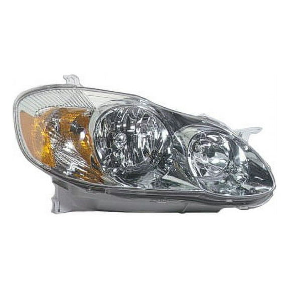 Right Passenger Side Headlight Assembly - Compatible with 2003 - 2008 Toyota Matrix 2004 2005 2006 2007