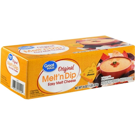 Great Value Easy Melt Cheese, 16 oz