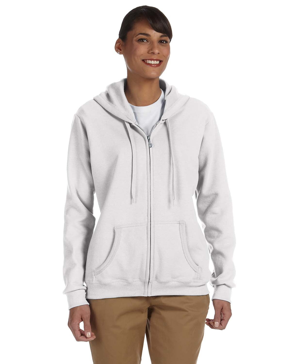 gildan women's zip hoodie