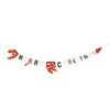 BESTOYARD Dinosaur Paper Bunting Hanging String Merry Christmas Letters Bunting Banner Decoration Flag Party for Xmas