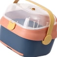 thumbnail image 1 of Contenedor para secar biberones Bling Bling estante organizador caja de almacenamiento grande, 1 of 3