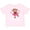 AD-Pink, variant on Mema Girl Ballerina Monkey Girls Toddler T-Shirt