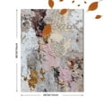 thumbnail image 3 of Textured Mixed Media Collage Canvas Print Wall Art for Living Room Bedroom Office Hotel Hallway, 3 of 8