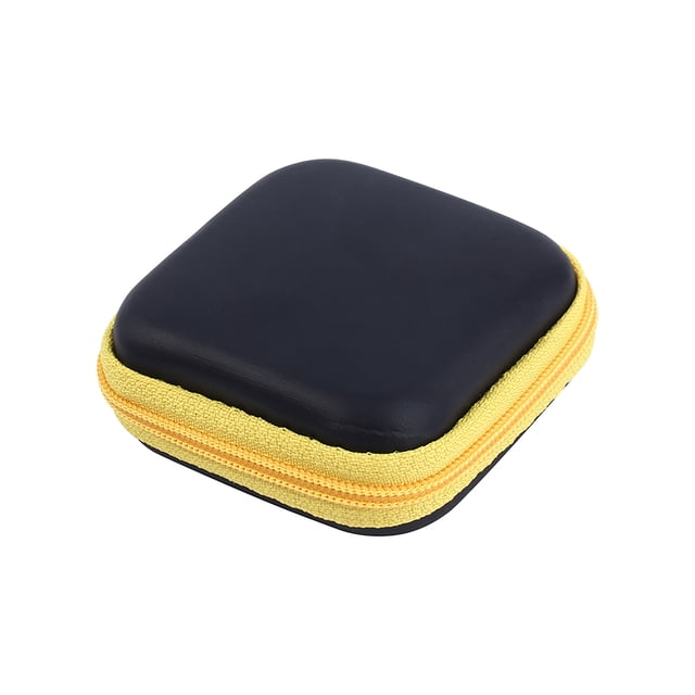 Estuche rígido para dispositivos, bolsa de almacenamiento grande para llavero, auriculares, cable, línea de datos USB