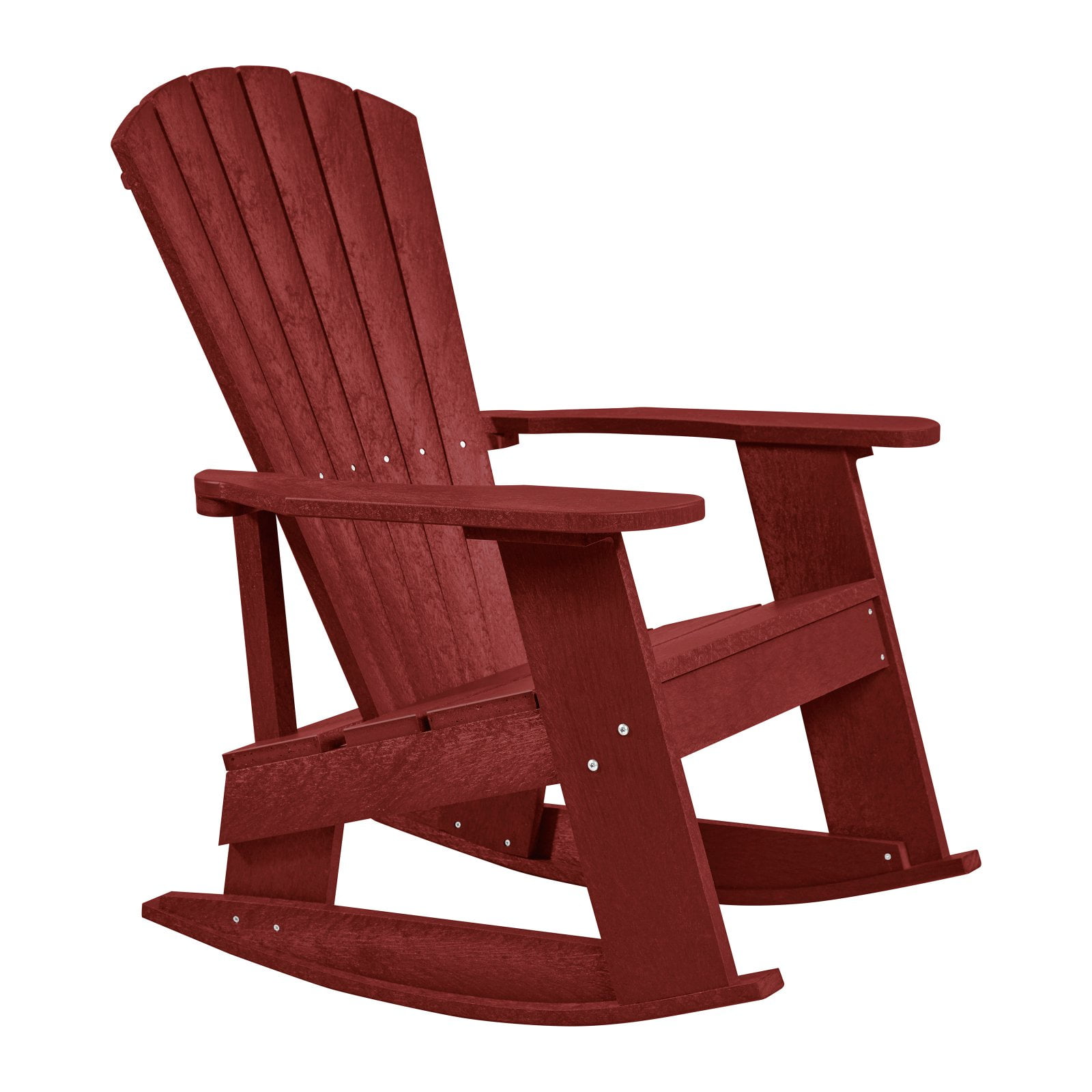 C.R. Plastic Generations Recycled Plastic Adirondack Rocking Chair
