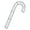 #Candy Cane, variant on 12 Inch Wire Wreath Frame, Candy Cane Shaped Metal Wreath Form for DIY Christmas Wreath Making & Floral Arrangements, 1pc
