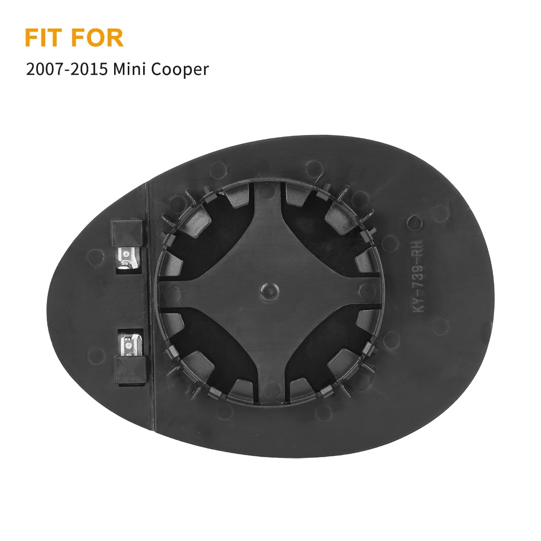 Car Mirror Glass Heated with Backing Plate Passenger Side for 20072015