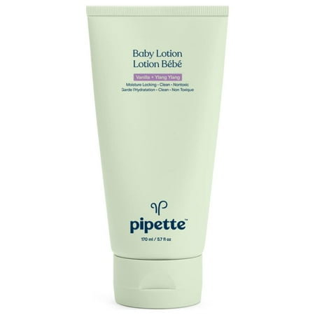 UPC: 0850008525872 | Pipette Baby Lotion Sensitive Skin Vanilla + Ylang Ylang 5.7 fl oz