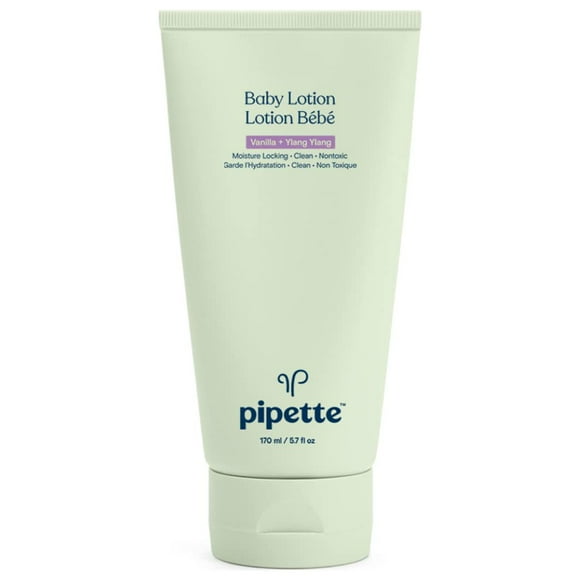 Loción para Bebé Pipette con Aroma a Vainilla y Ylang Ylang 170 mL