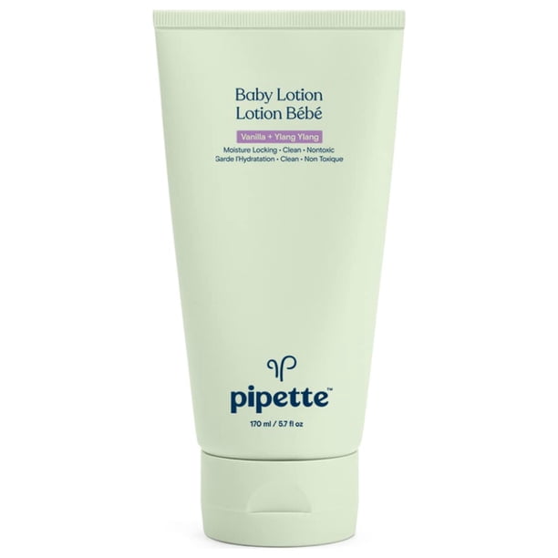 Loción para Bebé Pipette con Aroma a Vainilla y Ylang Ylang 170 mL