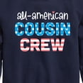 thumbnail image 3 of Instant Message - All American Cousin Crew - Toddler & Youth Crewneck Fleece Sweatshirt, 3 of 6