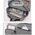 thumbnail image 4 of Backpacks Travel Computer Backpack Grey, 4 of 5