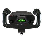 Logitech G PRO Flight Yoke System, Professional Simulation Yoke and Throttle Quadrant, 3 Modes, 75 Programmable Controls, Configurable Throttle Knobs, Steel Shaft, USB, PC - Black