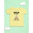thumbnail image 3 of Party In My Crib Get It Faced T-Shirt Infant -Smartprints Designs,  12 Months, 3 of 4