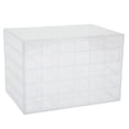 thumbnail image 5 of Joyero transparente de 5 capas tipo cajón Caja de almacenamiento de joyería transparente a prueba de polvo Joyero de 120 compartimentos 120 rejilla Joyero de 5 capas, 5 of 5