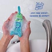 Mr. Bubble Bubble Buffer Rocket Body Wash Infused Sponge, Berry Blast, 3.5 oz