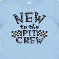 thumbnail image 4 of Inktastic New to the Pit Crew Racing Flags Boys or Girls Baby T-Shirt, 4 of 5