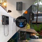 VIVO Wall-Mounted EV Charger Protective Box with Safety Padlock