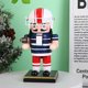 thumbnail image 3 of Piezas-títere de Cascanueces para niños, juguete de madera para decoraciones navideñas, soldado atleta, 1 unidad, 16cm, 3 of 5