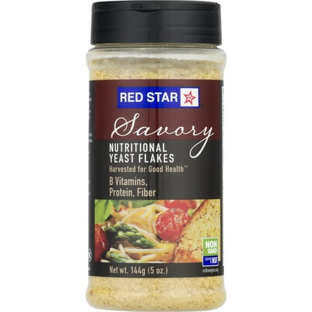 Red Star Savory Nutritional Yeast Flakes, 5 oz (Best Yeast For Pizza)