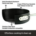 thumbnail image 2 of All-Clad E7859064 HA1 Hard Anodized Nonstick Fry Pan Cookware Set, 10 inch and 12 inch Fry Pan, 2 Piece, Black, 2 of 2
