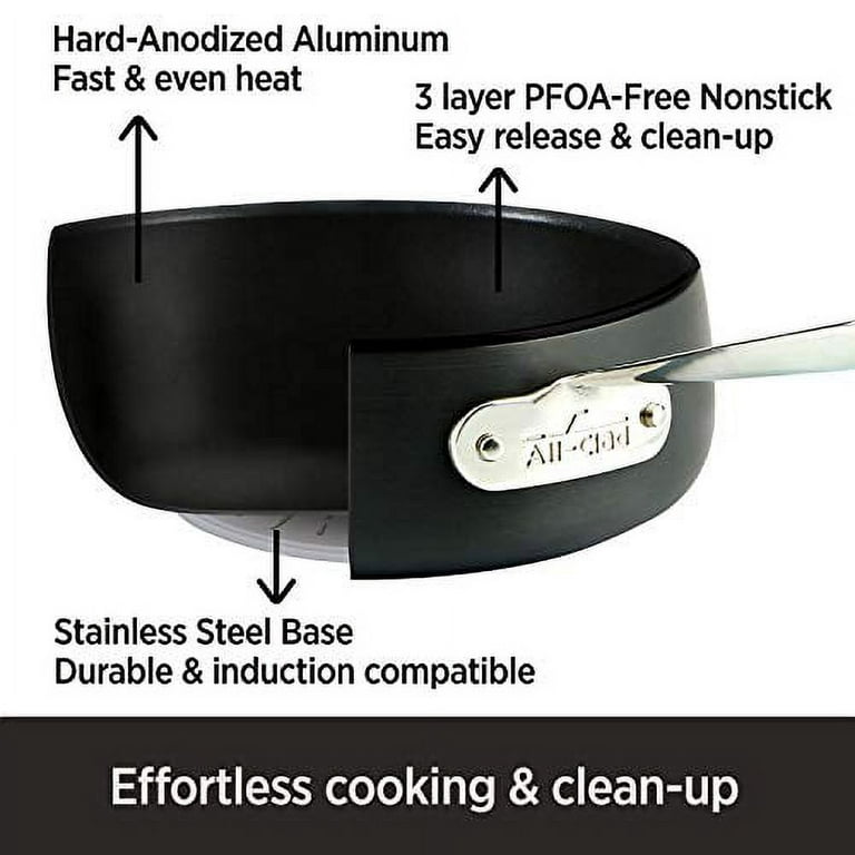 All-Clad HA1 Hard-Anodized Non-Stick 13-Piece Cookware Set with Bonus +  Reviews