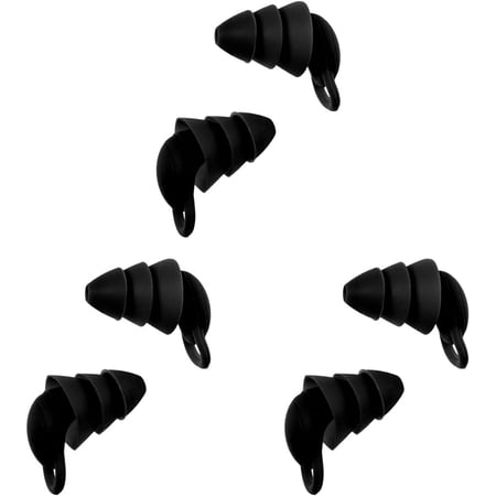 3pairs Resistant Canceling Swimming. Plugs Sleeping, Construction Ear Wear- Insulation Comfortable Black Anti- Earplugs Dormitory for Wear- Resistant