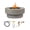 With Natural Gas Conversion Kit, variant on BAIDE HOME 48'' Steel Low Profile Fire Table, 50,000 BTU Modern Propane Gas Fire Pit Table with Lid, Glass Rocks, Cover, Pre-attached 10ft Propane Hose, Fint Gray