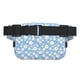 thumbnail image 3 of Fotbe Daisies Flowers Cangurera Cuadrada con Estampado de Doble Capa, Bolsa de Cintura Ajustable Mini para Hombres y Mujeres, 3 of 9