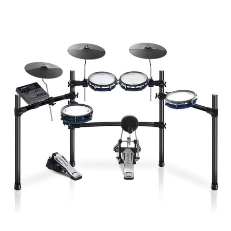 Electrci drum set for Adult Bignner with 918 Sounds, Quite Mesh Pads, ACE-310