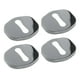 thumbnail image 1 of 4x Cubierta de cerradura de puerta de coche Accesorios Protección de metal Moldura interior para Auto Negro, 1 of 9