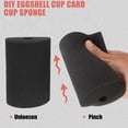 thumbnail image 1 of SHINYPASING 4 Pcs Inserts Cylindriques Noirs en Éponge pour Projets de Bricolage, 1 of 8