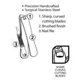 thumbnail image 5 of Equate Curved Edge Toenail Clipper for Curved Toenails, 5 of 8