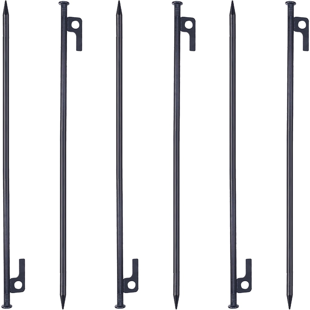 Heavy Type Camping Stakes for Tents Sand Beach Rustproofed Steel Secure Windproofed Multiple Surfaces Application