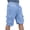 Light Blue, variant on Enjoytime Mens Casual Sweat Cargo Shorts Elastic Waist Drawstring Athletic Workout Gym Shorts with Multi Pockets