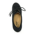 thumbnail image 4 of Forever Young Women's Denim Lace Up Sneakers, 4 of 5