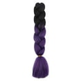 thumbnail image 1 of Gradient Color Women Braid Hair Large Braiding temperature fiber large braiding Hair Wigs High Temperature Fiber Synthetic Hair Extensions, 1 of 1