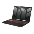 thumbnail image 4 of ASUS TUF Gaming A15 Gaming Laptop, 15.6" 144Hz, GeForce RTX 4060, AMD Ryzen 7 7735HS, 16GB DDR5, 1TB PCIe SSD, Wi-Fi 6, Windows 11, FA507NV-EH74, 4 of 14