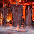 thumbnail image 5 of Accesorios extraños de Halloween con esqueletos y fantasmas, decoración interior al aire libre, 5 of 5
