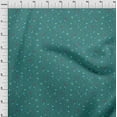 thumbnail image 4 of oneOone Cotton Cambric Dark Teal Green Fabric Kids Space Quilting Supplies Print Sewing Fabric By The Yard 56 Inch Wide, 4 of 4