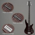 thumbnail image 6 of Glarry Beginner 4-String Electric Bass Guitar with Accessories, 6 of 6