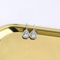 thumbnail image 7 of Teardrop Jewelry Set for Women - Sterling Silver Small Teardrop Cubic Zirconia Crystal CZ Rhinestone Drop Earrings and Pendant Necklace Set for Wedding Bride Bridesmaids Mother of Bride Prom Party, 7 of 7