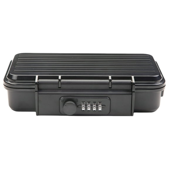 Small Travel Safe Box 4 Digit Combination Lock Not Theft Designs Not Theft Security Box for Cash Valuables Storage