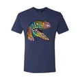 thumbnail image 3 of Dean Russo Raptor Animal Lover Mens Premium Tri Blend T-Shirt, Vintage Navy, X-Large, 3 of 6