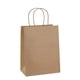thumbnail image 1 of BagDream Bolsas de Regalo 8x4.25x10.5 100 Piezas Bolsas de Regalo de Papel Bolsas de Papel Marrón de Tamaño Mediano con Asas Bolsas de Favor de Fiesta de Boda a Granel Bolsas de Compras de Comestibles, 1 of 6