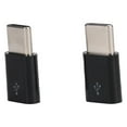 thumbnail image 2 of QIILU Micro USB To Type‑C Converter,2pcs Micro USB To Type‑C OTG Adapter Syncing Data Transfer And Charging Adapter Converter,Micro USB To Type‑C OTG Adapter, 2 of 8