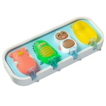 XKHZJL Mini Popsicle Molds for Kids Baby Cute Shapes Silicone Popsicle Molds, Popsicles Molds, BPA Free Reusable Ice Cream Mold Popsicle Maker Homemade DIY Set