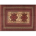 thumbnail image 1 of Ahgly Company Indoor Rectangle Traditional Red Persian Area Rugs, 5' x 7', 1 of 6