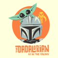thumbnail image 2 of Mens Star Wars: The Mandalorian Dadalorian Number One T Shirt, 2 of 5